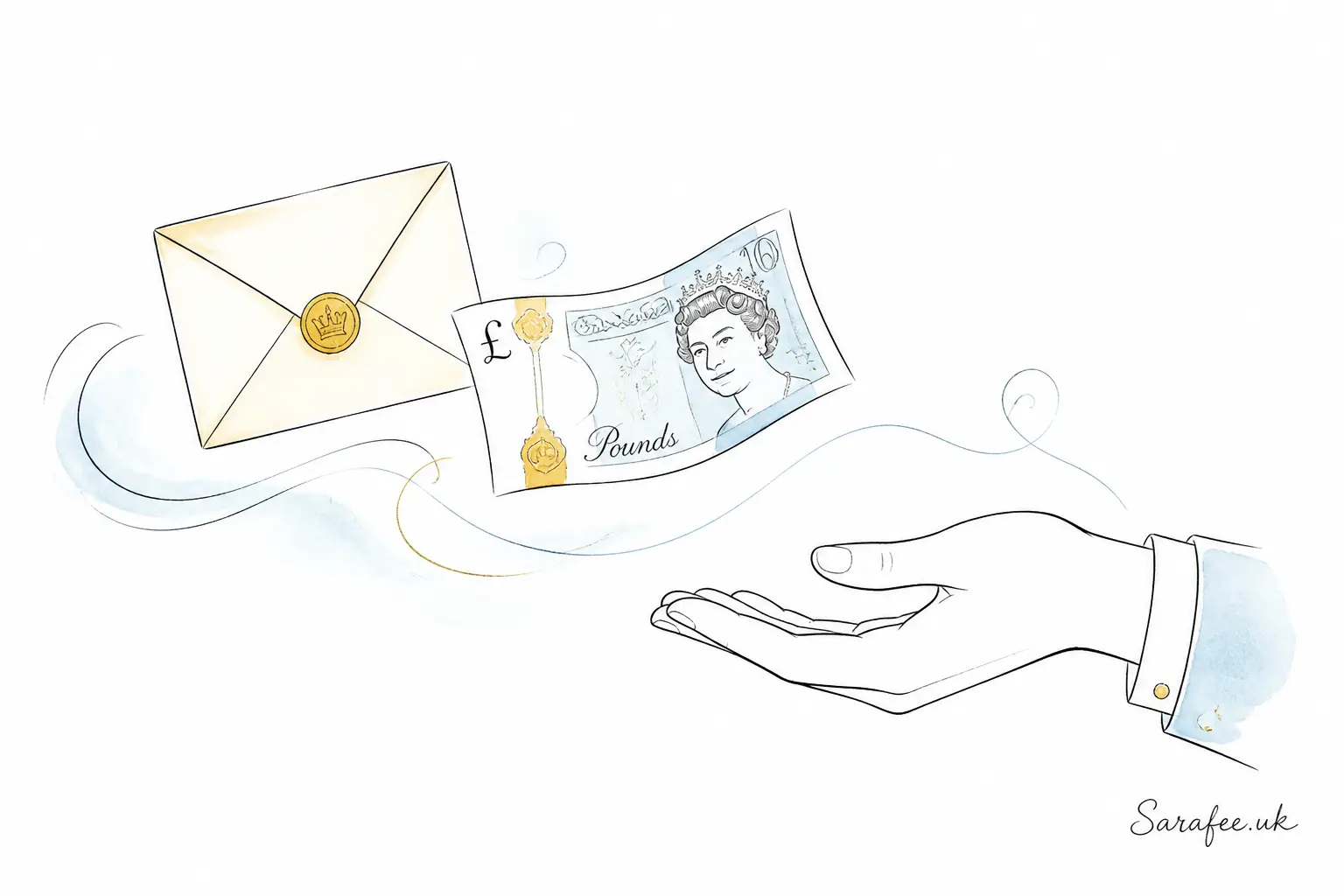 دریافت پوند از ایران
